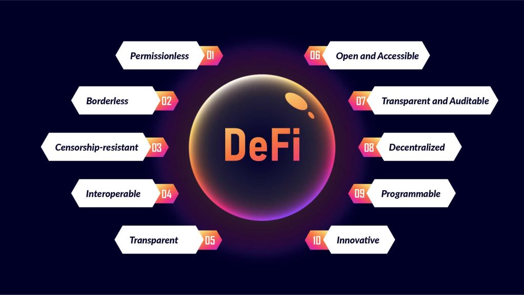 top features of defi