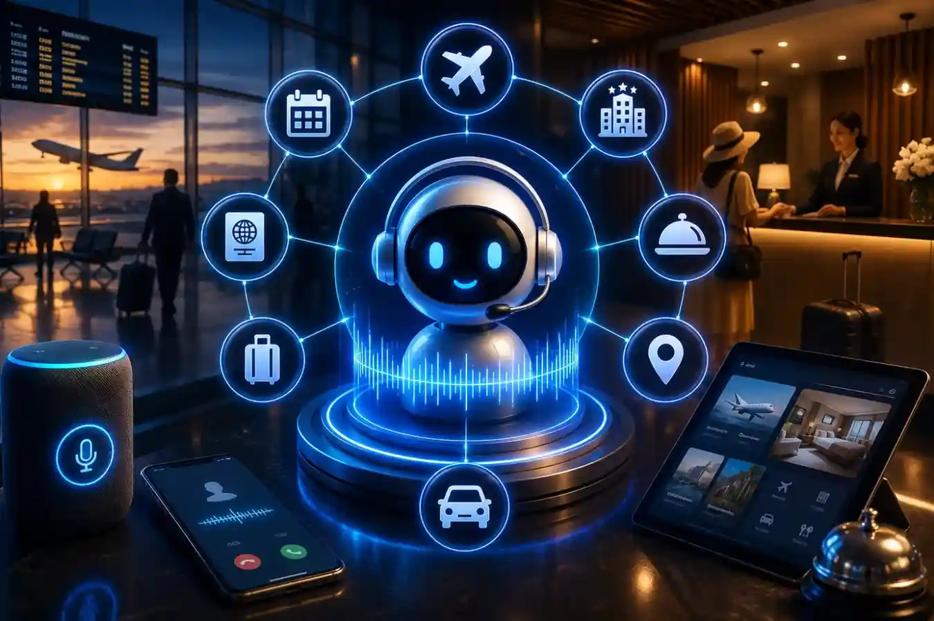 AI Voice Agent in Travel & Hospitality: Use Cases, Benefits, and Future Trends