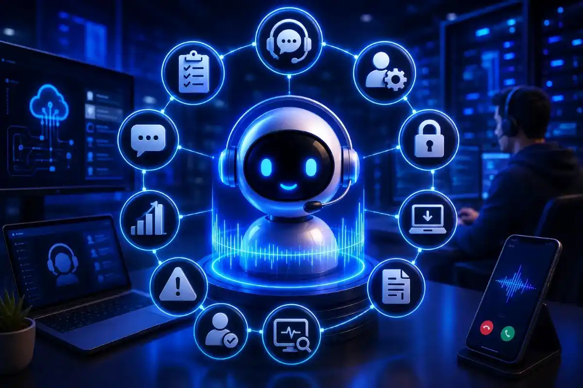 Top 10 AI Voice Agent Use Cases in SaaS and IT Support