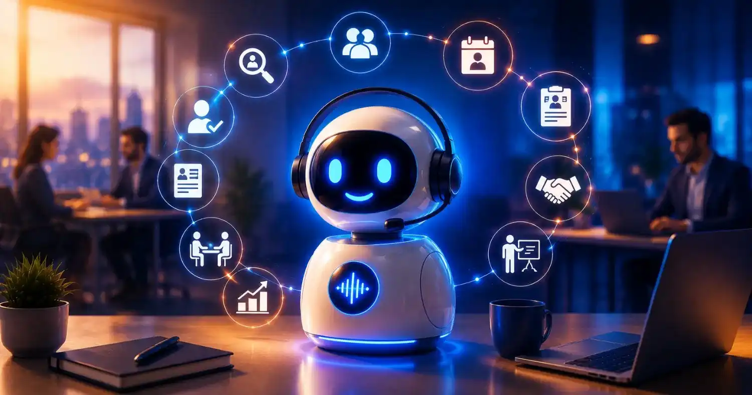 Top 10 Use Cases of AI Voice Agent in HR & Recruitment