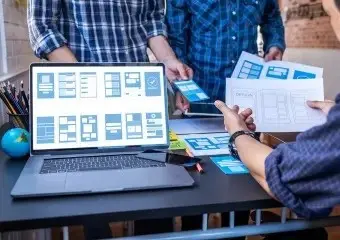 UI/UX Design image homepage