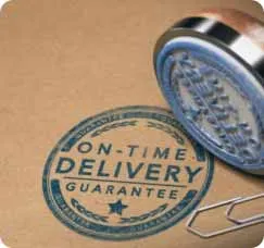 Timely delivery Timely delivery